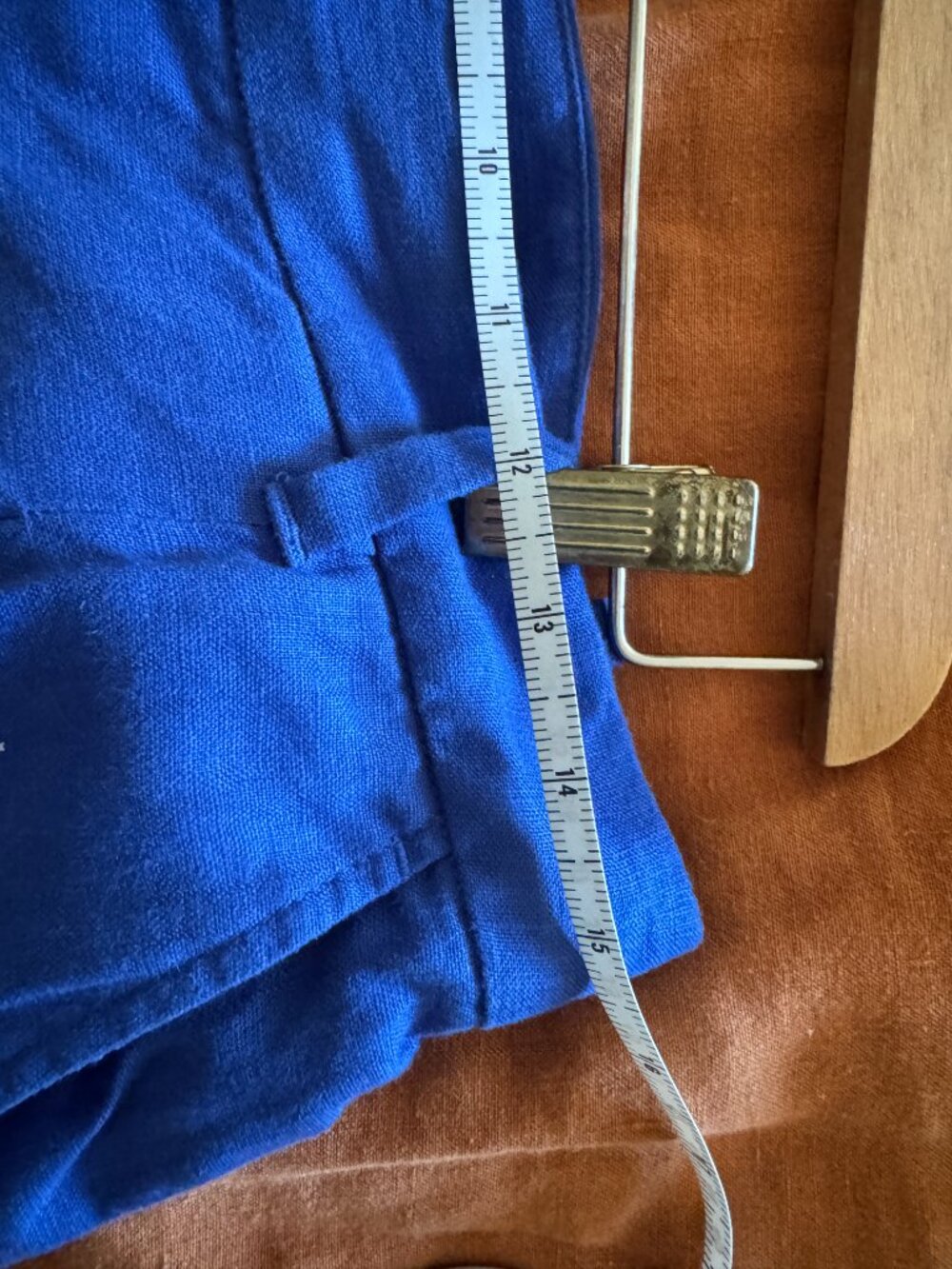 Madewell The Harlow Linen Wide-leg pant, Size 8, GUC - Picture 6 of 7